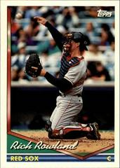 Rich Rowland #122T Baseball Cards 1994 Topps Traded Prices
