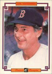 Carl Yastrzemski #10 Baseball Cards 1984 Donruss Champions Prices