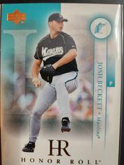 Josh Beckett #106 Baseball Cards 2003 Upper Deck Honor Roll Prices