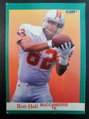 Ron Hall Football Cards 1991 Fleer Prices