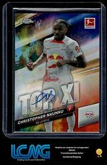 Christopher Nkunku [Autograph] #XIA-CN Soccer Cards 2022 Topps Chrome Bundesliga Top XI Prices