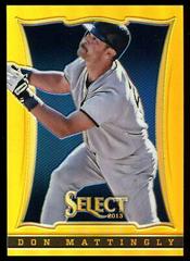 Don Mattingly [Gold Prizm] #117 Baseball Cards 2013 Panini Select Prices