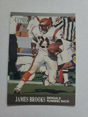 James Brooks Football Cards 1991 Ultra Prices