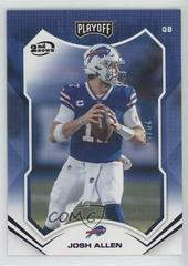 Josh Allen [2nd Down] #1 Football Cards 2021 Panini Playoff Prices