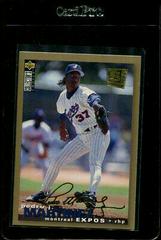 Pedro Martinez [Gold Signature] #101 Baseball Cards 1995 Collector's Choice Se Prices