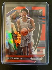 James Wiseman [Red Prizm] #2 Basketball Cards 2020 Panini Prizm Draft Picks Prices