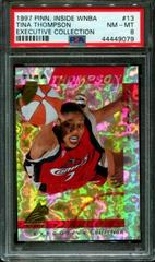 Tina Thompson Basketball Cards 1997 Pinnacle Inside WNBA Prices