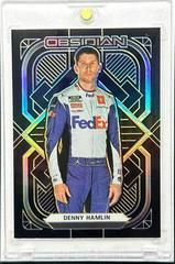 Denny Hamlin [Yellow] #64 Racing Cards 2022 Panini Chronicles Nascar Obsidian Prices
