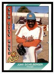 Juan Eichelberger #119 Baseball Cards 1991 Pacific Senior League Prices
