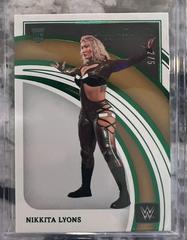Nikkita Lyons [Green] #37 Wrestling Cards 2022 Panini Immaculate WWE Prices