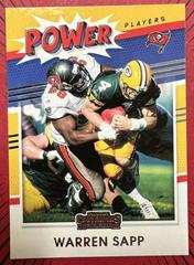 Warren Sapp #PP-WSA Football Cards 2021 Panini Contenders Power Players Prices