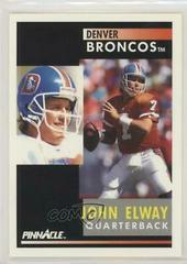 John Elway #7 Football Cards 1991 Pinnacle Prices