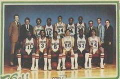 Philadelphia 76ers #12 Basketball Cards 1980 Topps Pin-Ups Prices
