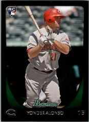 Yonder Alonso #210 Baseball Cards 2011 Bowman Prices
