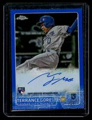 Terrance Gore [Refractor] Baseball Cards 2015 Topps Chrome Autograph Rookies Prices