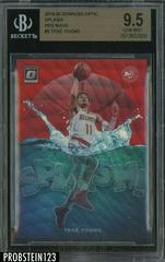 Trae Young [Red Wave] #2 Basketball Cards 2019 Panini Donruss Optic Splash Prices