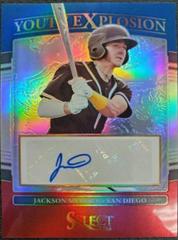 Jackson Merrill [Tri Color] Baseball Cards 2022 Panini Select Youth Explosion Signatures Prices