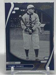 Frank Chance [Holo Silver] #2 Baseball Cards 2022 Panini Absolute Prices