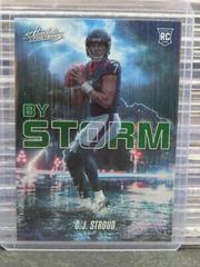 C. J. Stroud [Spectrum Green] #BST-2 Football Cards 2023 Panini Absolute By Storm Prices