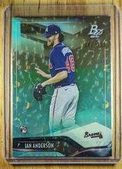 Ian Anderson [Aqua Ice Foilboard] #3 Baseball Cards 2021 Bowman Platinum Prices