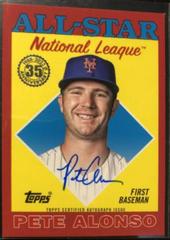 Pete Alonso [Red] #88ASA-PA Baseball Cards 2023 Topps 1988 All Star Autographs Prices