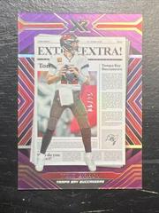 Tom Brady [Purple] #EXT-13 Football Cards 2022 Panini XR Extra Prices