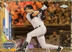 Derek Jeter [Gold] Baseball Cards 2020 Topps Chrome Update Prices