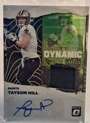 Taysom Hill #DPA-TH Football Cards 2021 Panini Donruss Optic Dynamic Patch Autographs Prices
