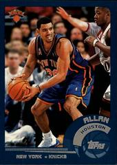 Allan Houston #93 Basketball Cards 2002 Topps Prices