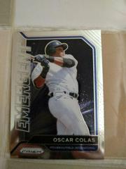 Oscar Colas #EM4 Baseball Cards 2021 Panini Prizm Emergent Prices