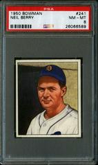 Neil Berry #241 Baseball Cards 1950 Bowman Prices