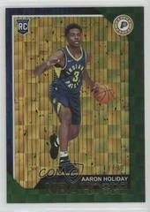Aaron Holiday [Green] #267 Basketball Cards 2018 Panini Hoops Prices