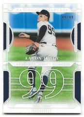 Aaron Judge #TJN-23 Baseball Cards 2022 Panini National Treasures Jersey Numbers Prices