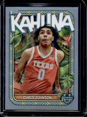 Chris Johnson #BK-19 Basketball Cards 2023 Bowman Chrome University The Big Kahuna Prices