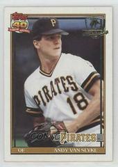 Andy Van Slyke #425 Baseball Cards 1991 Topps Desert Shield Prices