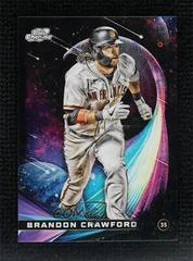 Brandon Crawford [Black Eclipse] Baseball Cards 2022 Topps Cosmic Chrome Star Gaze Prices