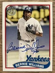 Bernie Williams #89BA-BW Baseball Cards 2024 Topps 1989 Autograph Prices