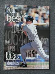Wade Boggs Baseball Cards 2000 Topps 20th Century's Best Prices