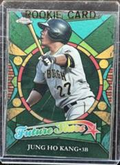 Jung Ho Kang [Green Refractor] #FS-19 Baseball Cards 2016 Topps Chrome Future Stars Prices