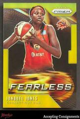 Jonquel Jones [Prizm Gold] Basketball Cards 2020 Panini Prizm WNBA Fearless Prices