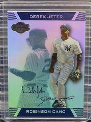 Derek Jeter, Robinson Cano [Hyper Silver Red] #55 Baseball Cards 2007 Topps CO Signers Prices