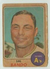 Sal Bando #146 Baseball Cards 1968 Venezuela Topps Prices