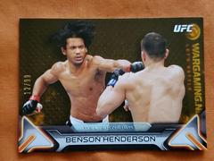 Benson Henderson [Gold] #35 Ufc Cards 2016 Topps UFC Knockout Prices