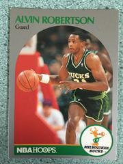 Alvin Robertson #182 Basketball Cards 1990 Hoops Prices