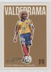Carlos Valderrama [Bronze] Soccer Cards 2017 Panini Nobility Prices