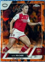 Katie McCabe [Inferno] Soccer Cards 2022 Topps Chrome UEFA Women's Champions League Prices