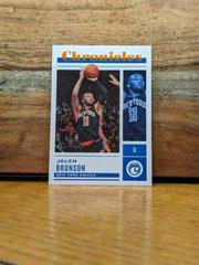 Jalen Brunson [Orange] #2 Basketball Cards 2022 Panini Chronicles Prices