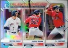 Boston Red Sox Baseball Cards 2021 Bowman Talent Pipeline Prices