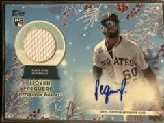 Liover Peguero #WHAR-LP Baseball Cards 2023 Topps Holiday Autograph Relics Prices