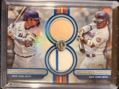 Pete Alonso / Francisco Lindor [Dual Player] #DR2-AL Baseball Cards 2024 Topps Tribute Dual Relic Prices